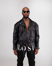 Load image into Gallery viewer, OBLIVIOUS CLOSET, OVERSIZED BIKER JACKET
